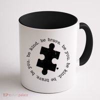 Autism Awareness Be You Quote Coffee Mug thumb 1