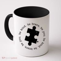 Autism Awareness Be You Quote Coffee Mug thumb 0