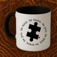 Autism Awareness Be You Quote Coffee Mug thumb 2