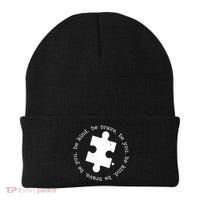 Autism Awareness Be You Quote Beanie thumb 0