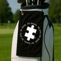 Autism Awareness Be You Quote Golf Towel thumb 2