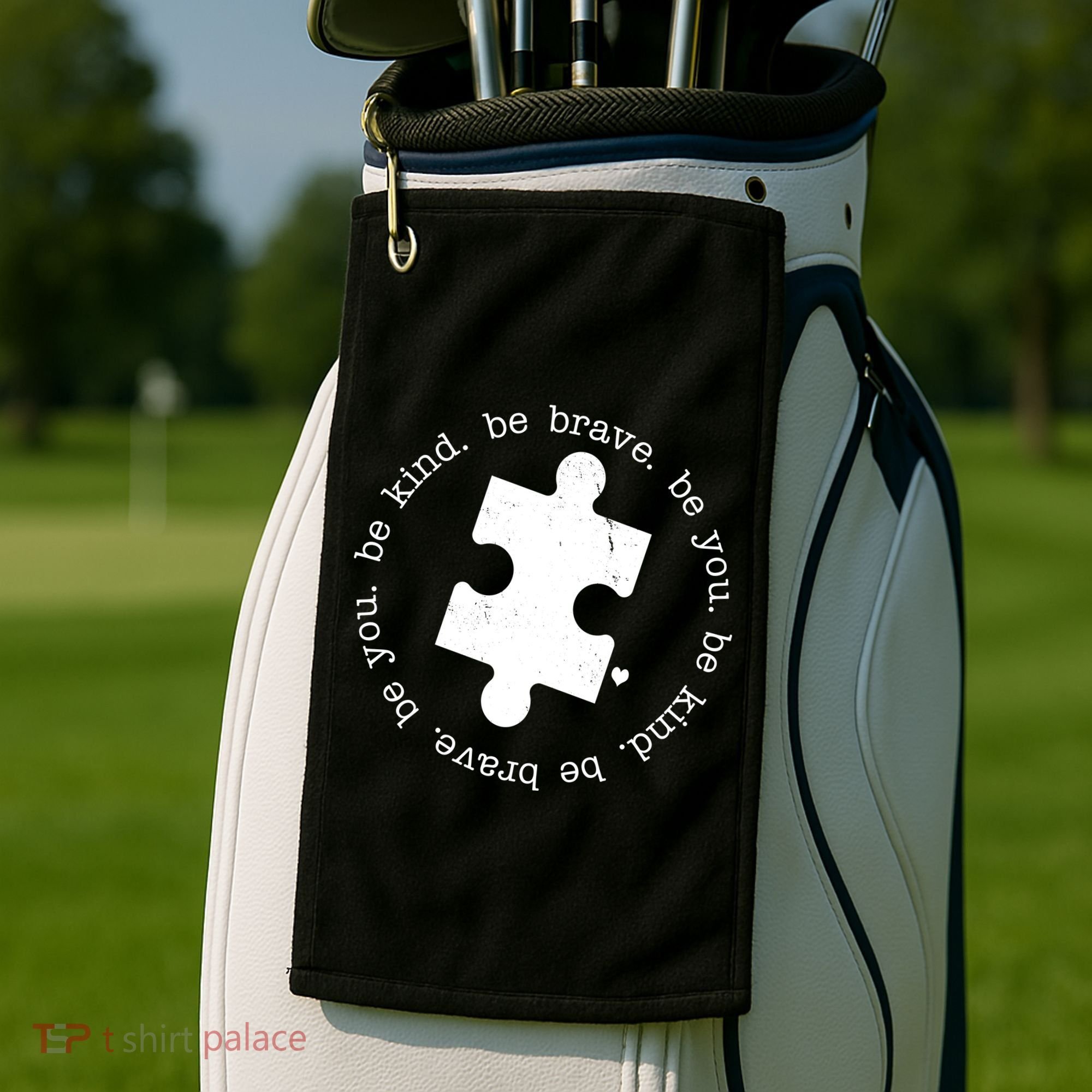 Autism Awareness Be You Quote Golf Towel