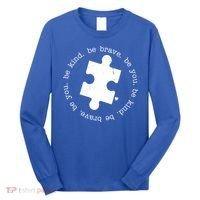 Autism Awareness Be You Quote Long Sleeve Shirt thumb 0