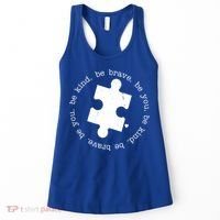 Autism Awareness Be You Quote Women's Tank Top thumb 0