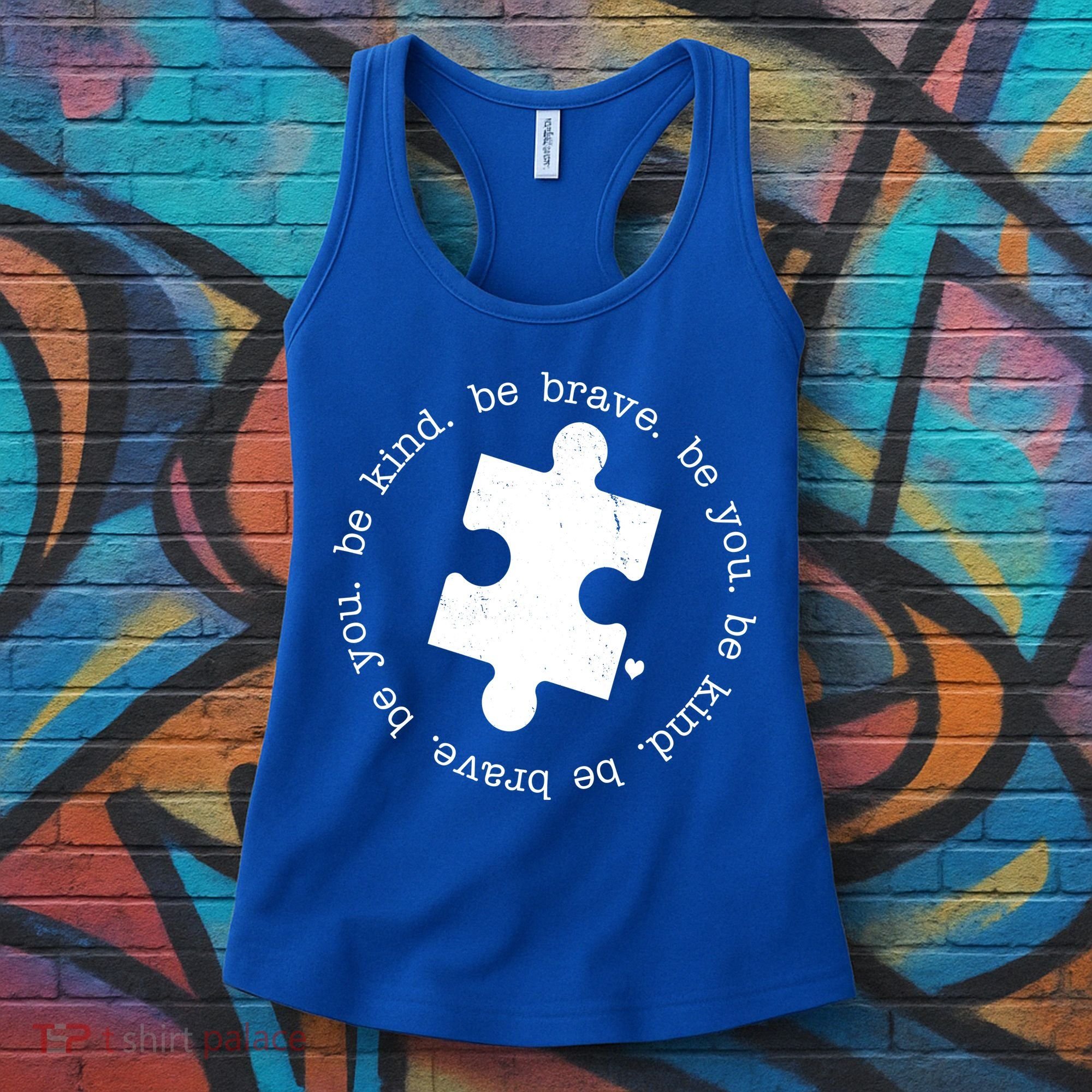 Autism Awareness Be You Quote Women's Tank Top