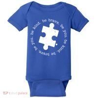 Autism Awareness Be You Quote Baby Bodysuit thumb 0