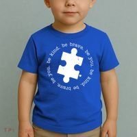 Autism Awareness Be You Quote Toddler T-Shirt thumb 2