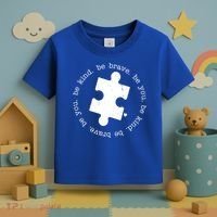 Autism Awareness Be You Quote Toddler T-Shirt thumb 3