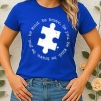 Autism Awareness Be You Quote Women's T-Shirt thumb 2