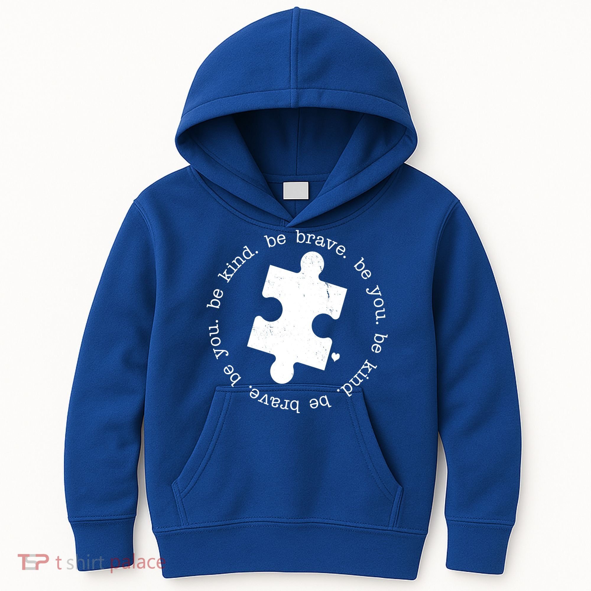 Autism Awareness Be You Quote Kids Hoodie