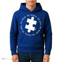 Autism Awareness Be You Quote Kids Hoodie thumb 4