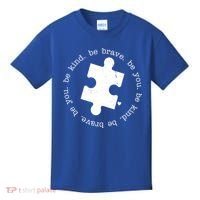 Autism Awareness Be You Quote Kids T-Shirt thumb 0