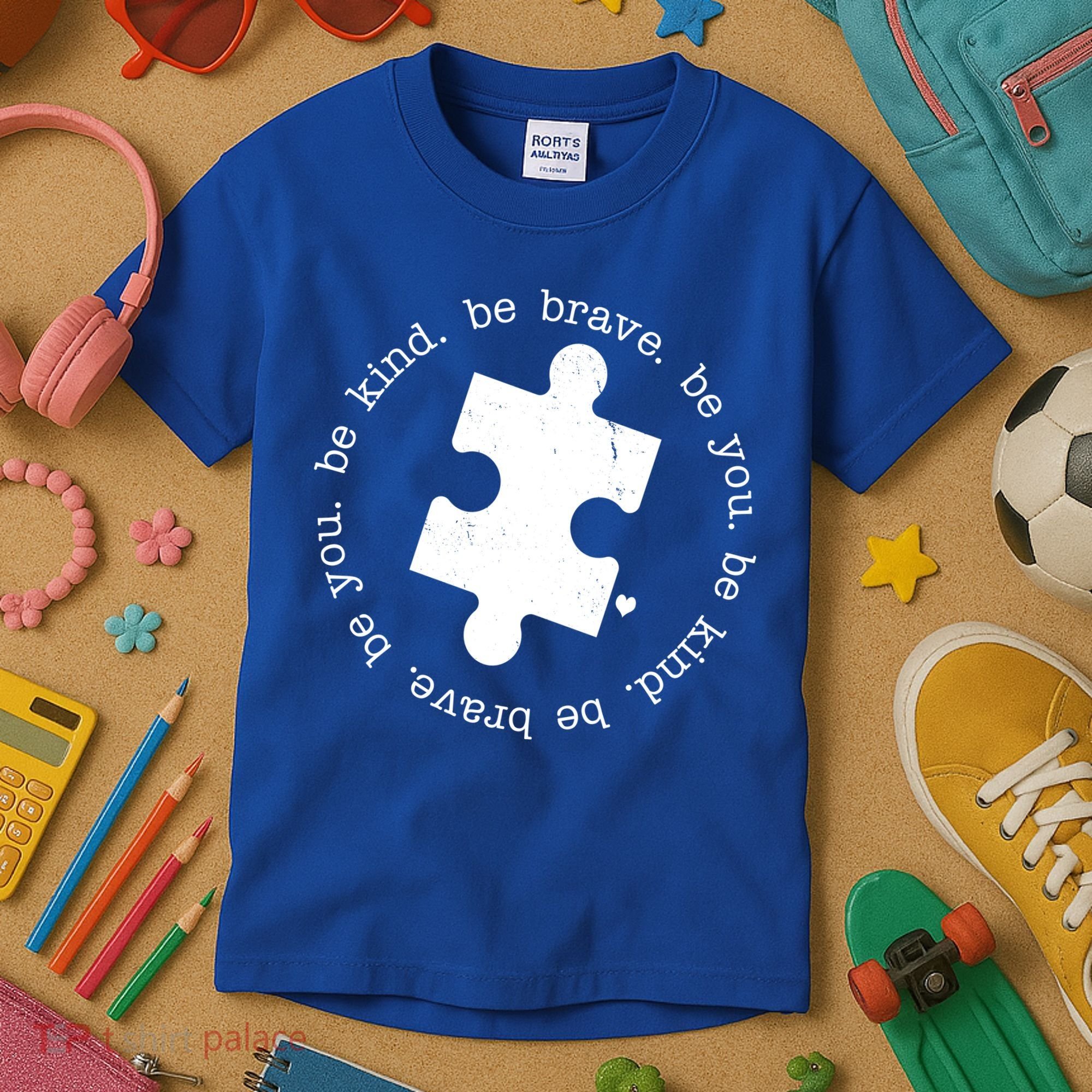 Autism Awareness Be You Quote Kids T-Shirt