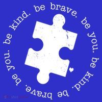 Autism Awareness Be You Quote Kids T-Shirt thumb 4