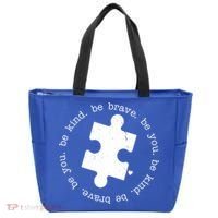 Autism Awareness Be You Quote Tote Bag thumb 0