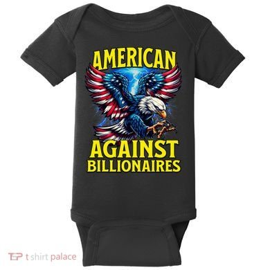 American Against Billionaires Baby Bodysuit