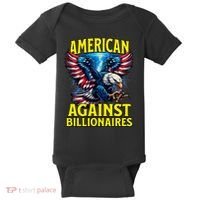 American Against Billionaires Baby Bodysuit thumb 0