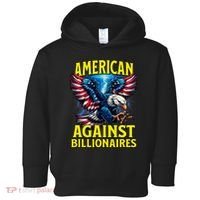 American Against Billionaires Toddler Hoodie thumb 0