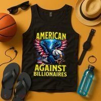 American Against Billionaires Tank Top thumb 4