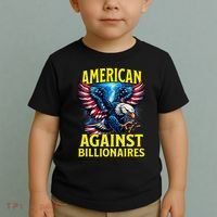 American Against Billionaires Toddler T-Shirt thumb 2