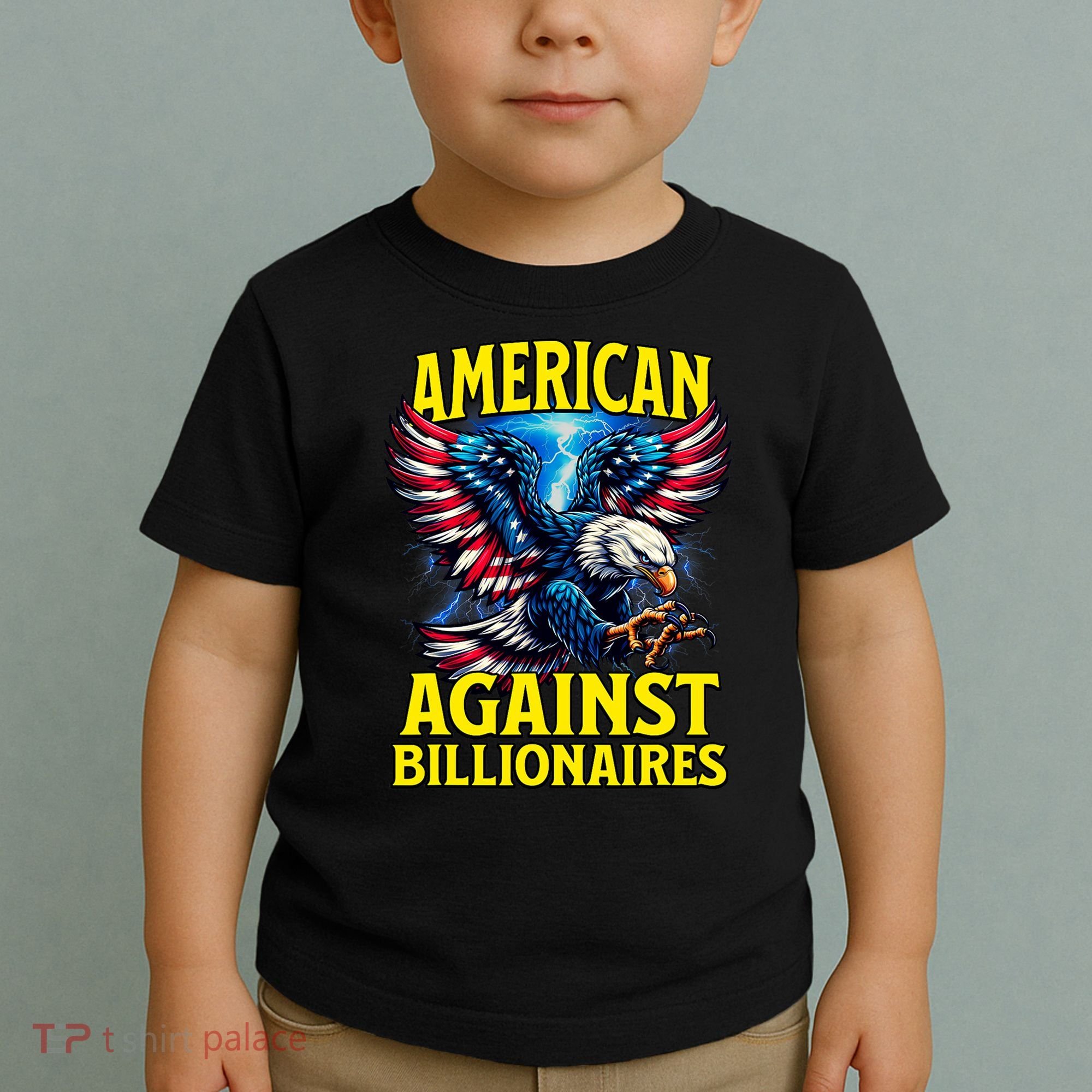 American Against Billionaires Toddler T-Shirt