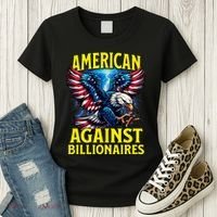 American Against Billionaires Women's T-Shirt thumb 3