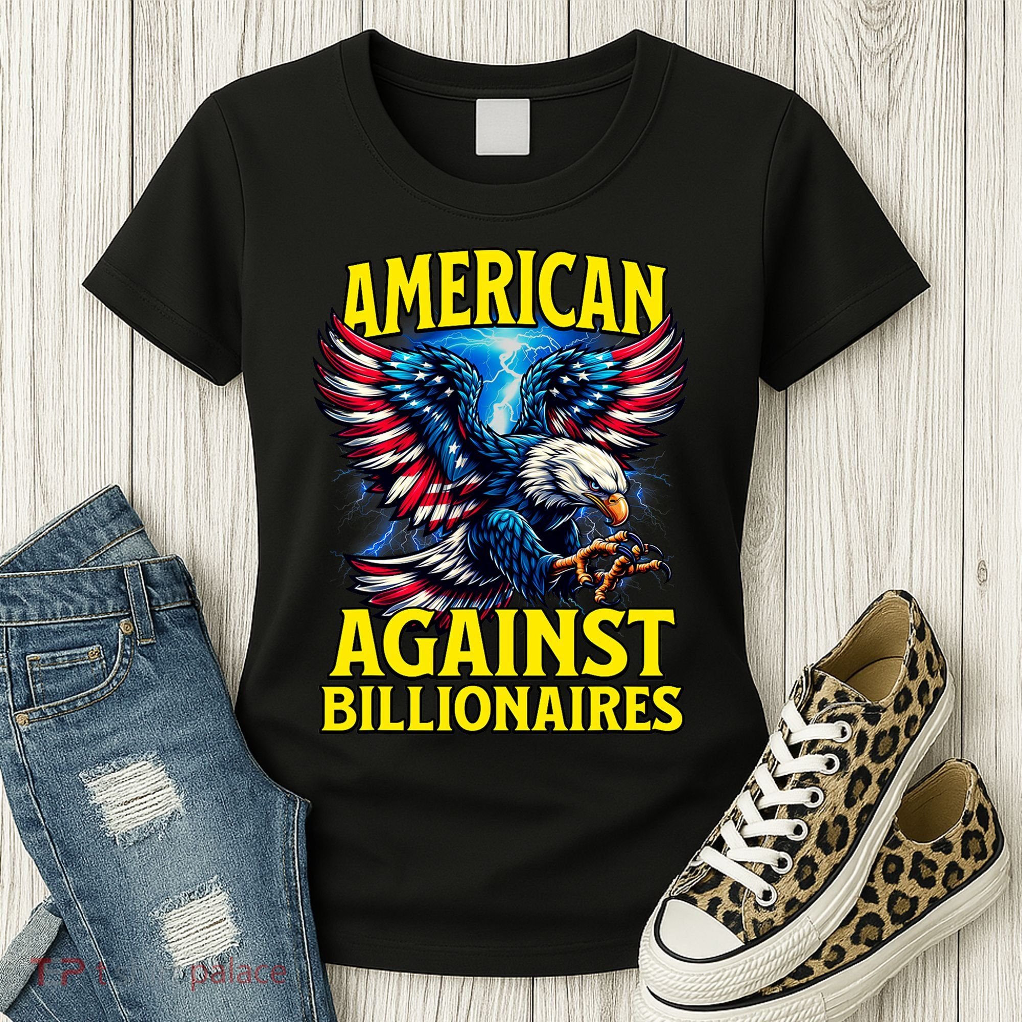 American Against Billionaires Women's T-Shirt