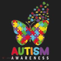 Autism Awareness Butterfly Puzzle Pieces 11oz C Handle Ceramic Mug thumb 5