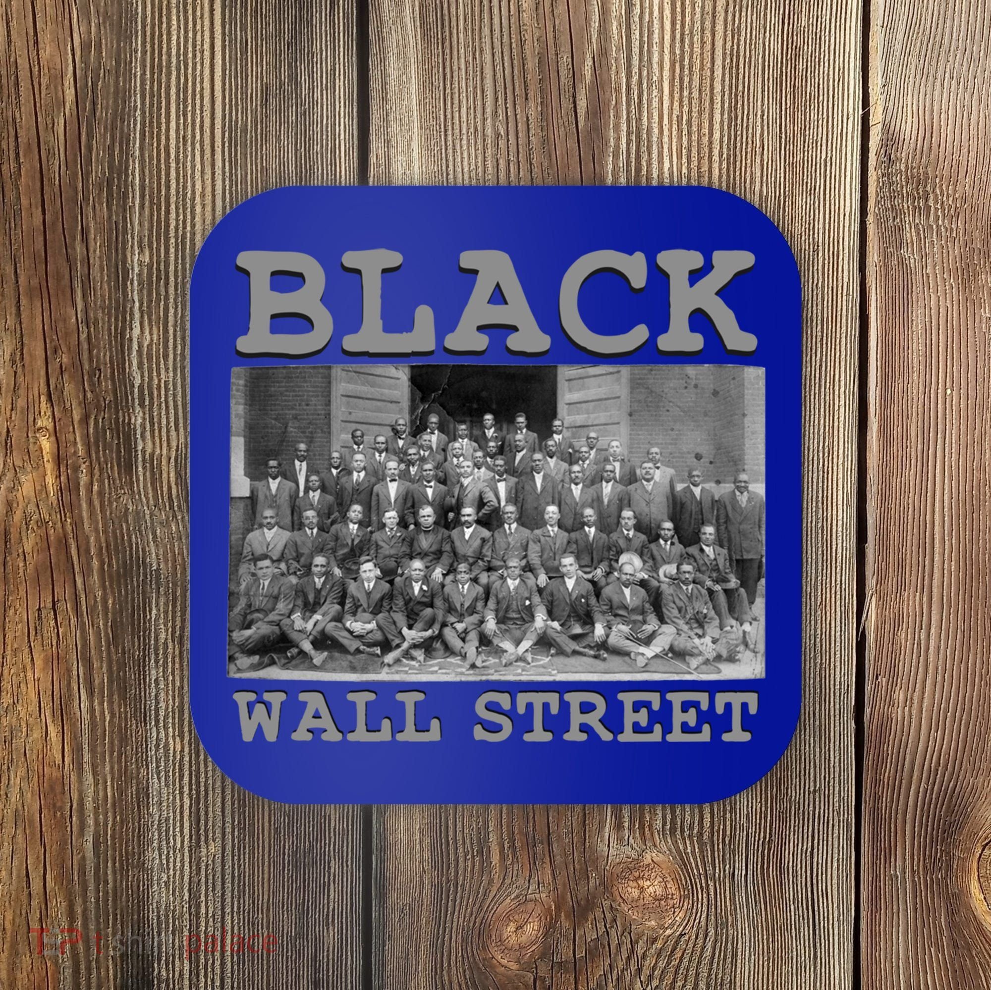 African American Business Black History Black Wall Street Gift Coaster