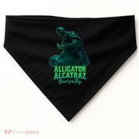 Alligator Alcatraz Beast Of The Bay USA-Made Doggie Bandana thumb 0