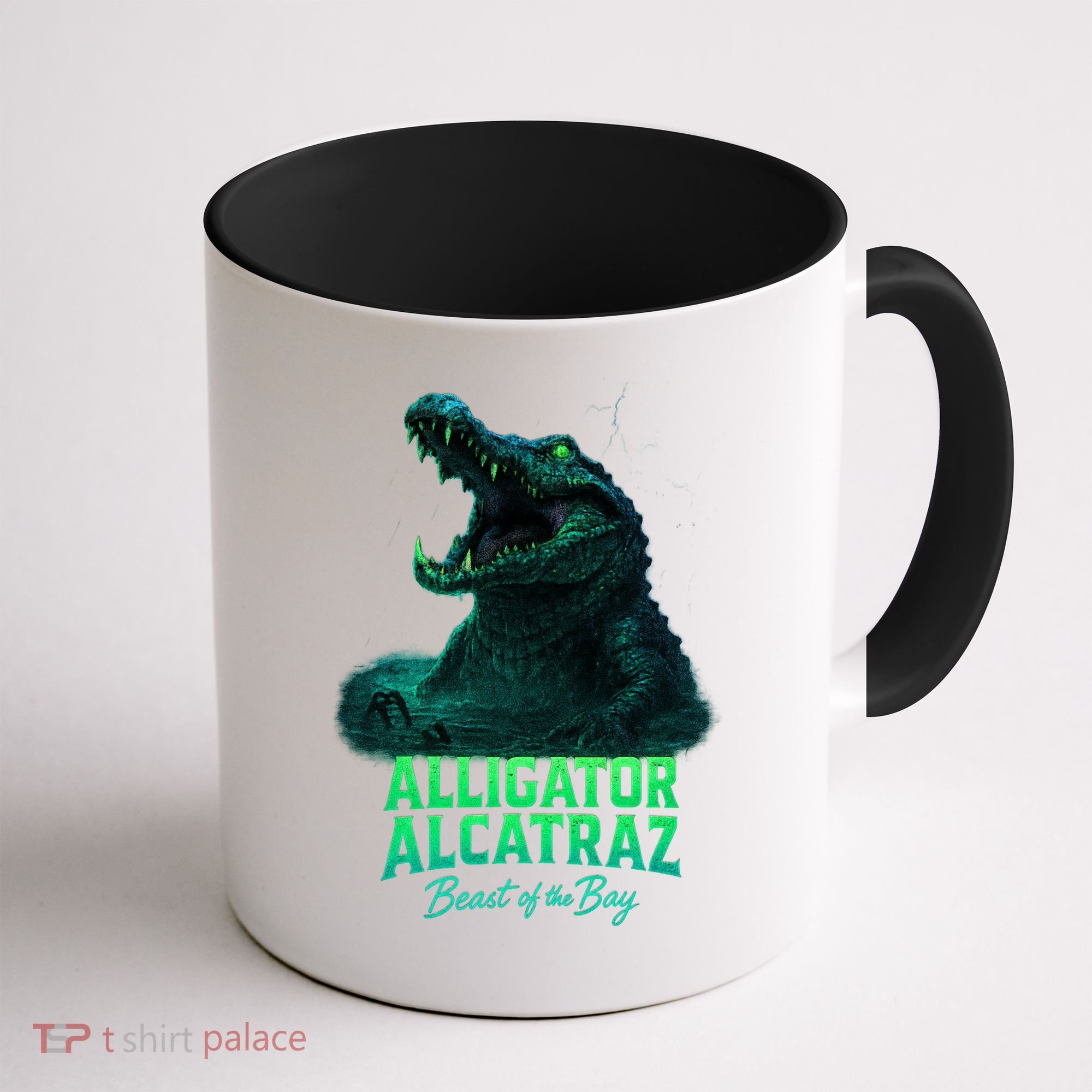 Alligator Alcatraz Beast Of The Bay Coffee Mug