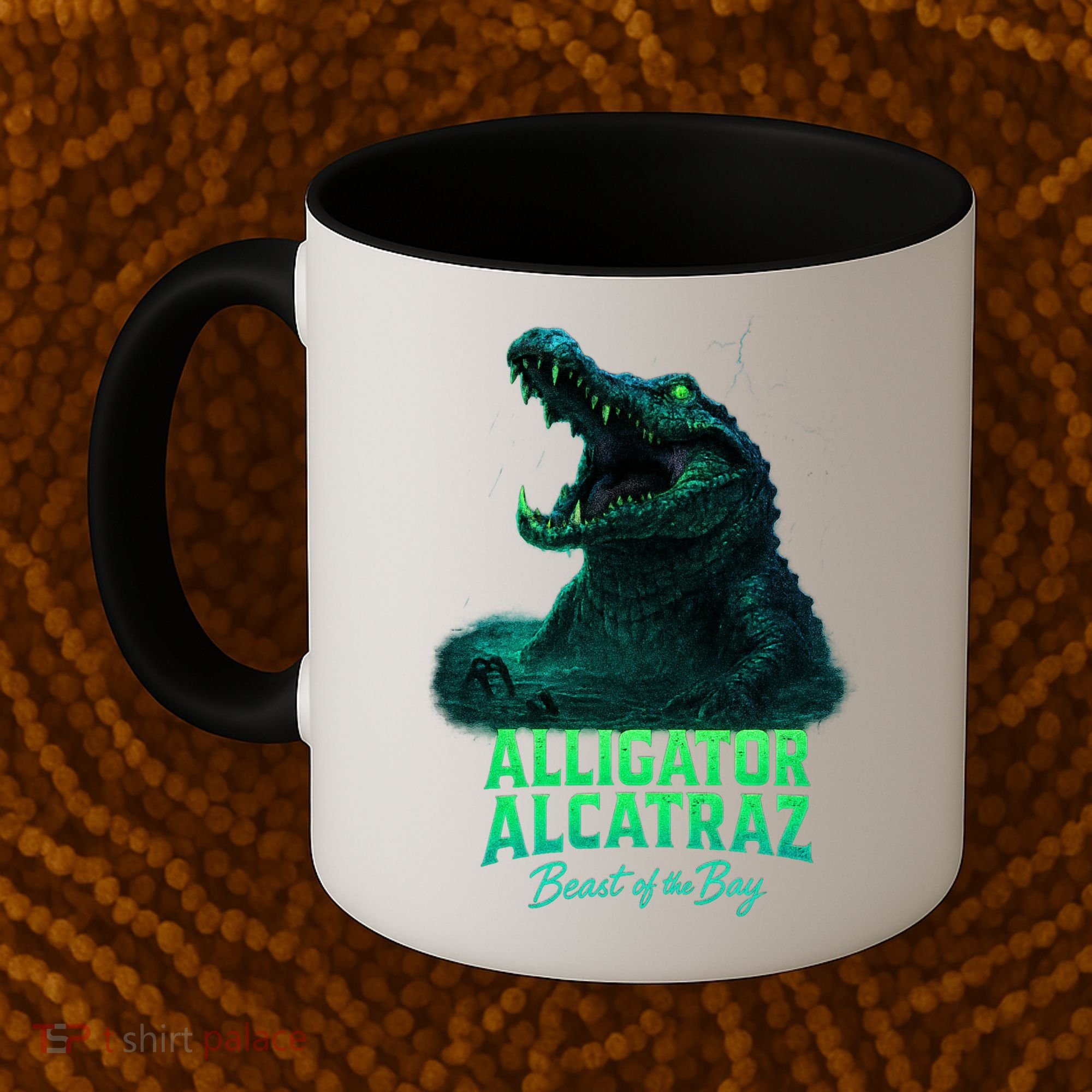 Alligator Alcatraz Beast Of The Bay Coffee Mug