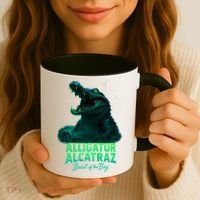 Alligator Alcatraz Beast Of The Bay Coffee Mug thumb 3