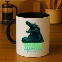 Alligator Alcatraz Beast Of The Bay Coffee Mug thumb 4