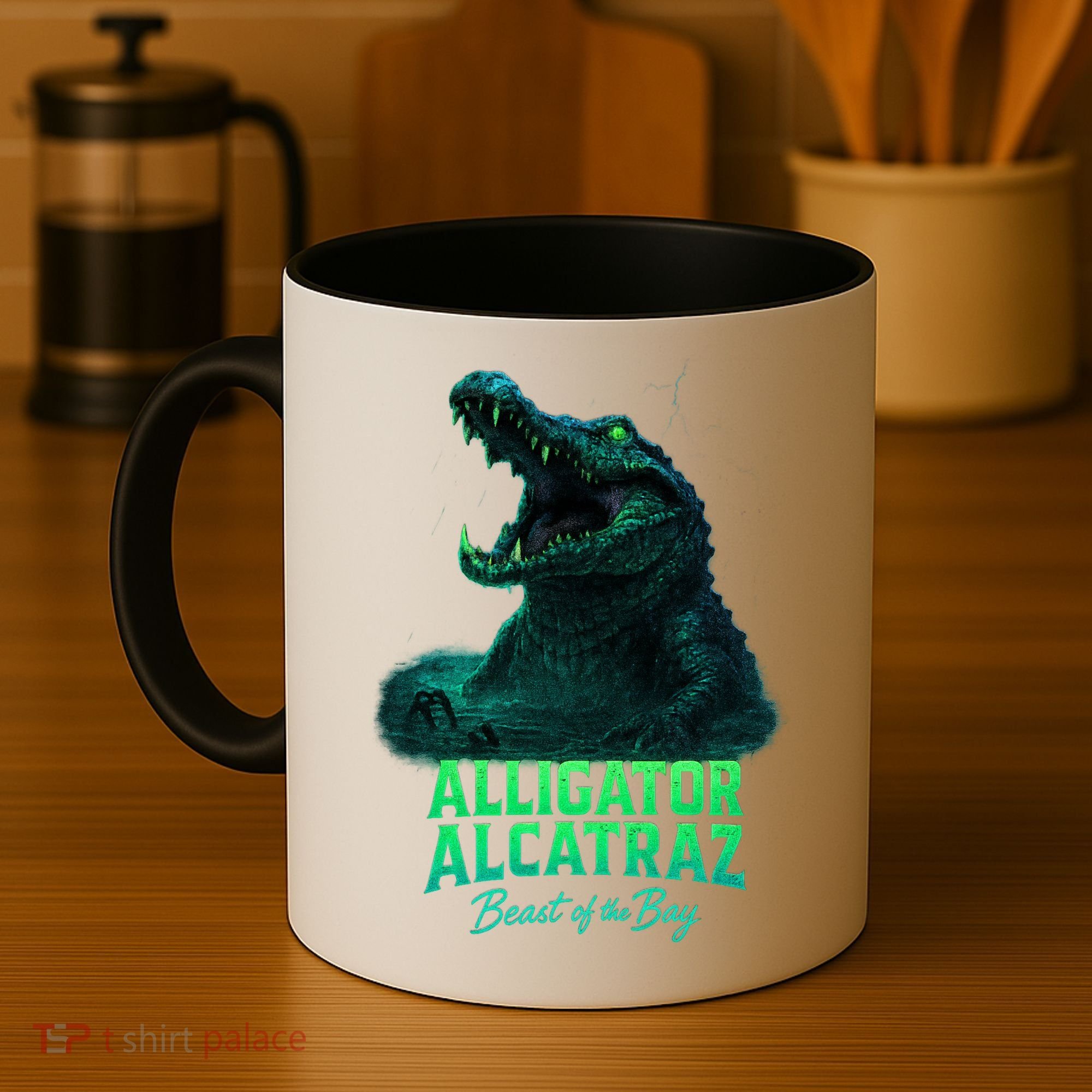 Alligator Alcatraz Beast Of The Bay Coffee Mug