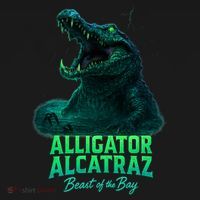 Alligator Alcatraz Beast Of The Bay Women's Hoodie thumb 2