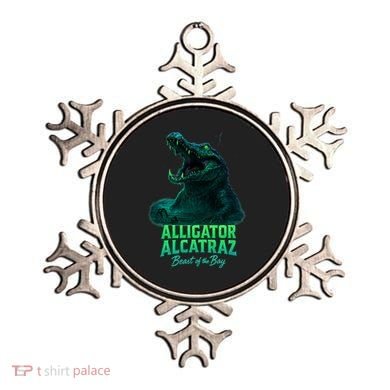 Alligator Alcatraz Beast Of The Bay Ornament