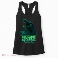 Alligator Alcatraz Beast Of The Bay Women's Tank Top thumb 0