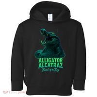 Alligator Alcatraz Beast Of The Bay Toddler Hoodie thumb 0