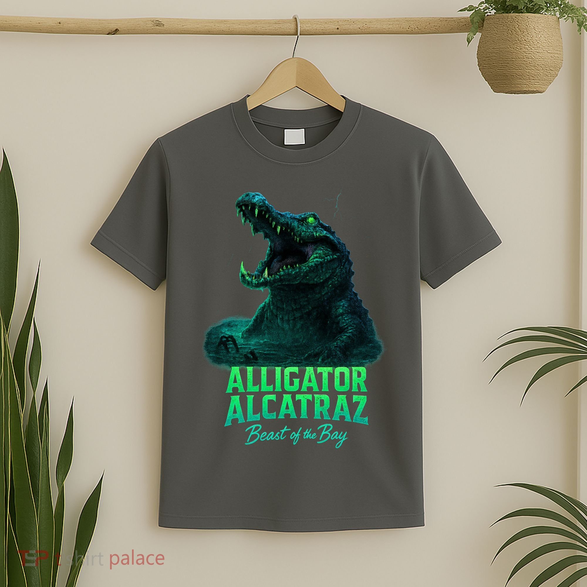 Alligator Alcatraz Beast Of The Bay T-Shirt
