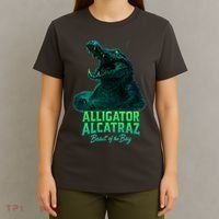 Alligator Alcatraz Beast Of The Bay T-Shirt thumb 4