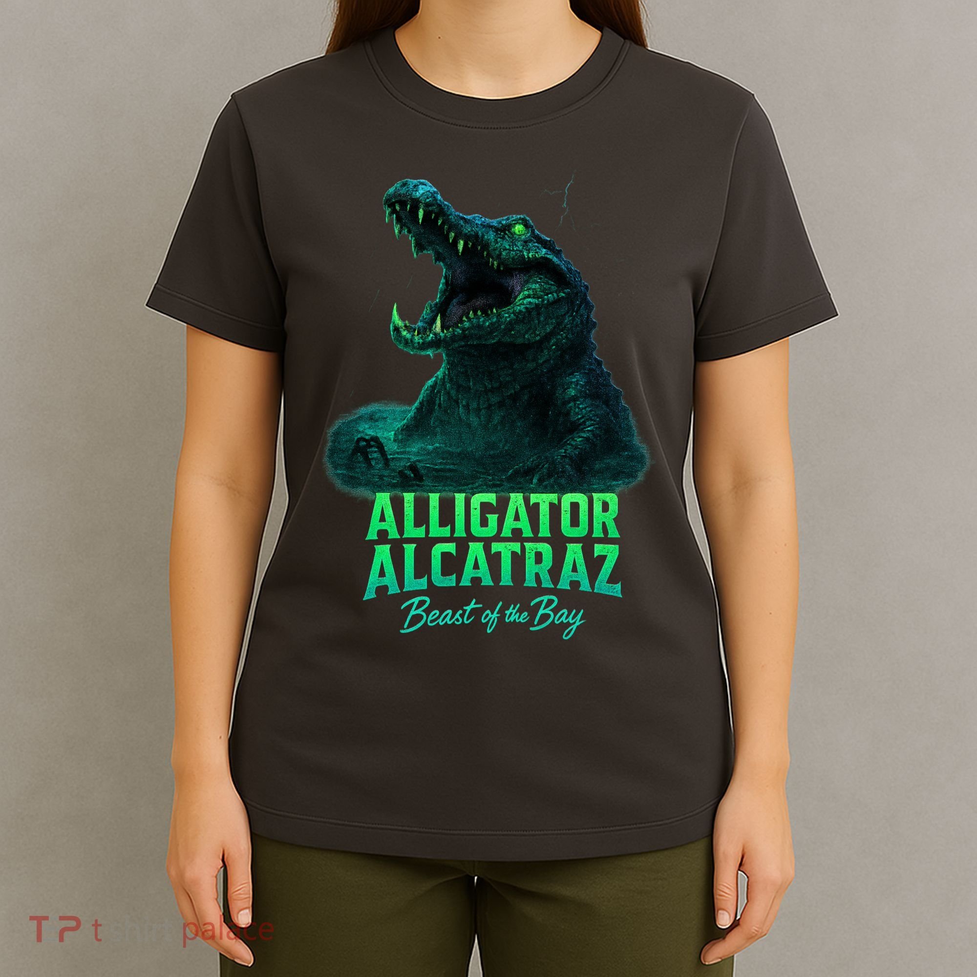 Alligator Alcatraz Beast Of The Bay T-Shirt