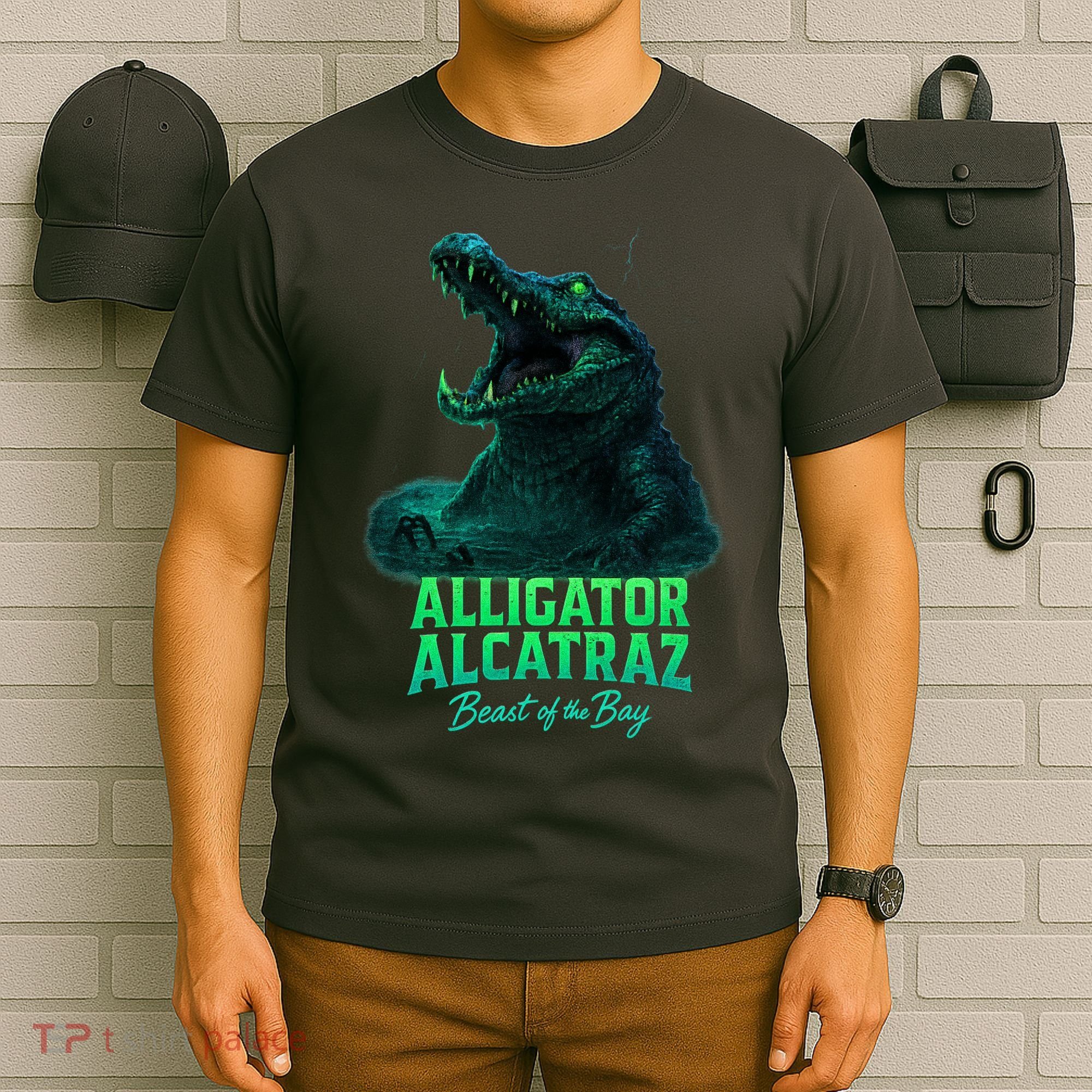 Alligator Alcatraz Beast Of The Bay T-Shirt