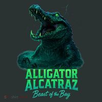 Alligator Alcatraz Beast Of The Bay Mousepad thumb 1