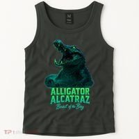 Alligator Alcatraz Beast Of The Bay Tank Top thumb 2
