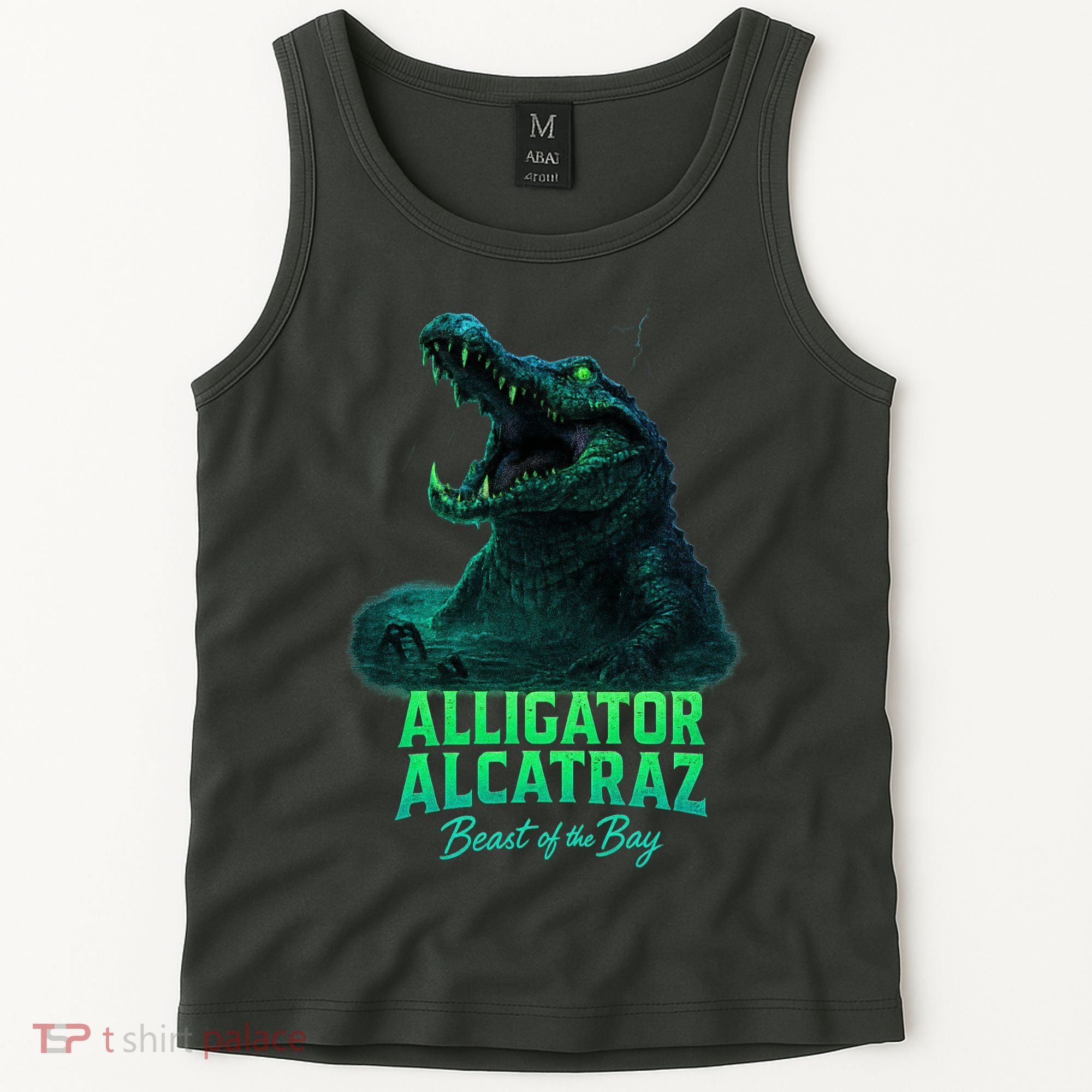 Alligator Alcatraz Beast Of The Bay Tank Top