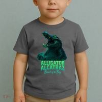 Alligator Alcatraz Beast Of The Bay Toddler T-Shirt thumb 2