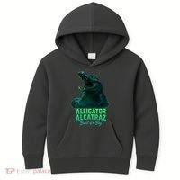 Alligator Alcatraz Beast Of The Bay Kids Hoodie thumb 0