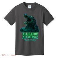 Alligator Alcatraz Beast Of The Bay Kids T-Shirt thumb 0