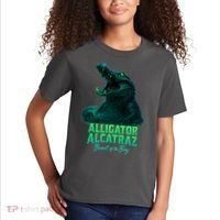 Alligator Alcatraz Beast Of The Bay Kids T-Shirt thumb 2